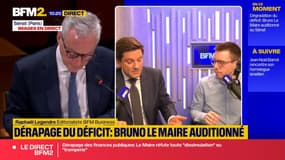 Le Maire auditionné: "l'occasion de dire ses vérités" pour Raphaël Legendre, BFM Business