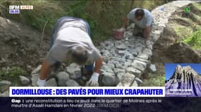 Hautes-Alpes: des travaux de pavage sont actuellement en cours pour améliorer la circulation à Dormillouse