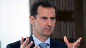 Le président de la Syrie, Bachar al-Assad, ici le 30 mars 2016. 