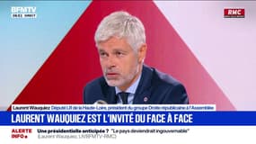Attaque à Marseille "C'est la longue histoire (...) de ces étrangers ultra-violents qui n'ont rien à faire sur notre sol", estime Laurent Wauquiez