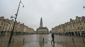 La place des Héros à Arras, dans le Pas-de-Calais, le 4 mars 2021 