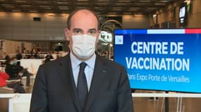 Jean Castex s'est exprimé depuis le vaccinodrome de la porte de Versailles, à Paris, samedi 15 mai 2021