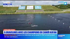 L'Été chez nous: à Gravelines avec les champions de canoë-kayak