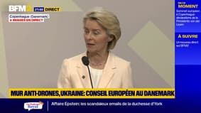 Drone: "Chaque centimètre carré de l'Union européenne doit être sûr", déclare Ursula von der Leyen, présidente de la Commission européenne