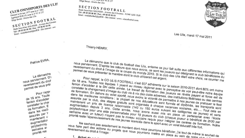 La lettre des Ulis