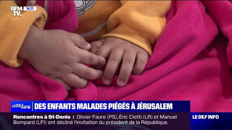 Guerre Hamas/Israël: des enfants gazaouis malades de cancer bloqués dans un hôpital à Jérusalem