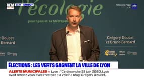 L'écologiste Bruno Bernard revendique sa victoire à la métropole de Lyon