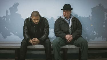 Sylvester Stallone et Michael B. Jordan dans "Creed: l'héritage de Rocky Balboa" (2016)