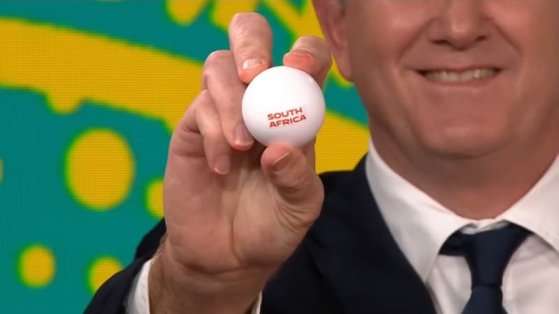 "C'est truquÃ©", un ancien capitaine de l'Afrique du Sud crie au complot sur le tirage au sort de...