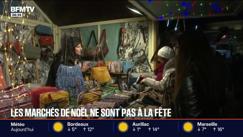 Les commerçants des marchés de Noël peinent à atteindre leurs objectifs de vente