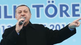 Le Premier ministre turc Recep Tayyip Erdogan, le 13 mars 2014.