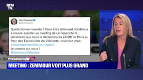 Meeting: Éric Zemmour voit plus grand - 01/12