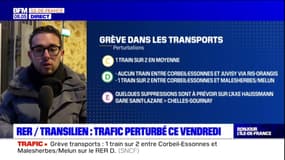 Ile-de-France: quelques perturbations sur les RER et les Transiliens ce vendredi