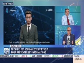 Anthony Morel: En Chine, des journalistes virtuels pour présenter les infos - 09/11