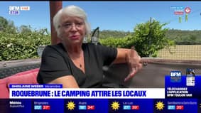 À Roquebrune, le camping attire les locaux pour les vacances d'été