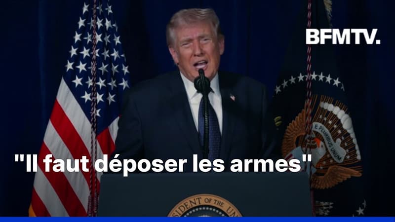 Donald Trump appelle à nouveau les Gardiens de la Révolution à "déposer les armes"