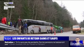 Accident de car scolaire en Isère: les enfants de retour sains et saufs