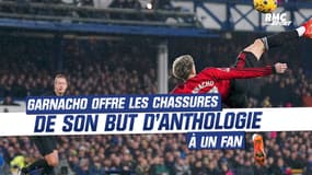 Garnacho offre les chaussures de son but d'anthologie à un fan de MU pour son anniversaire 