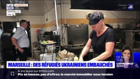 Marseille : des réfugiés ukrainiens embauchés 