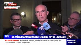 Mort d'Amandine: "Personne ne peut être qualifié de monstre", affirme l'avocat de la mère de la jeune fille