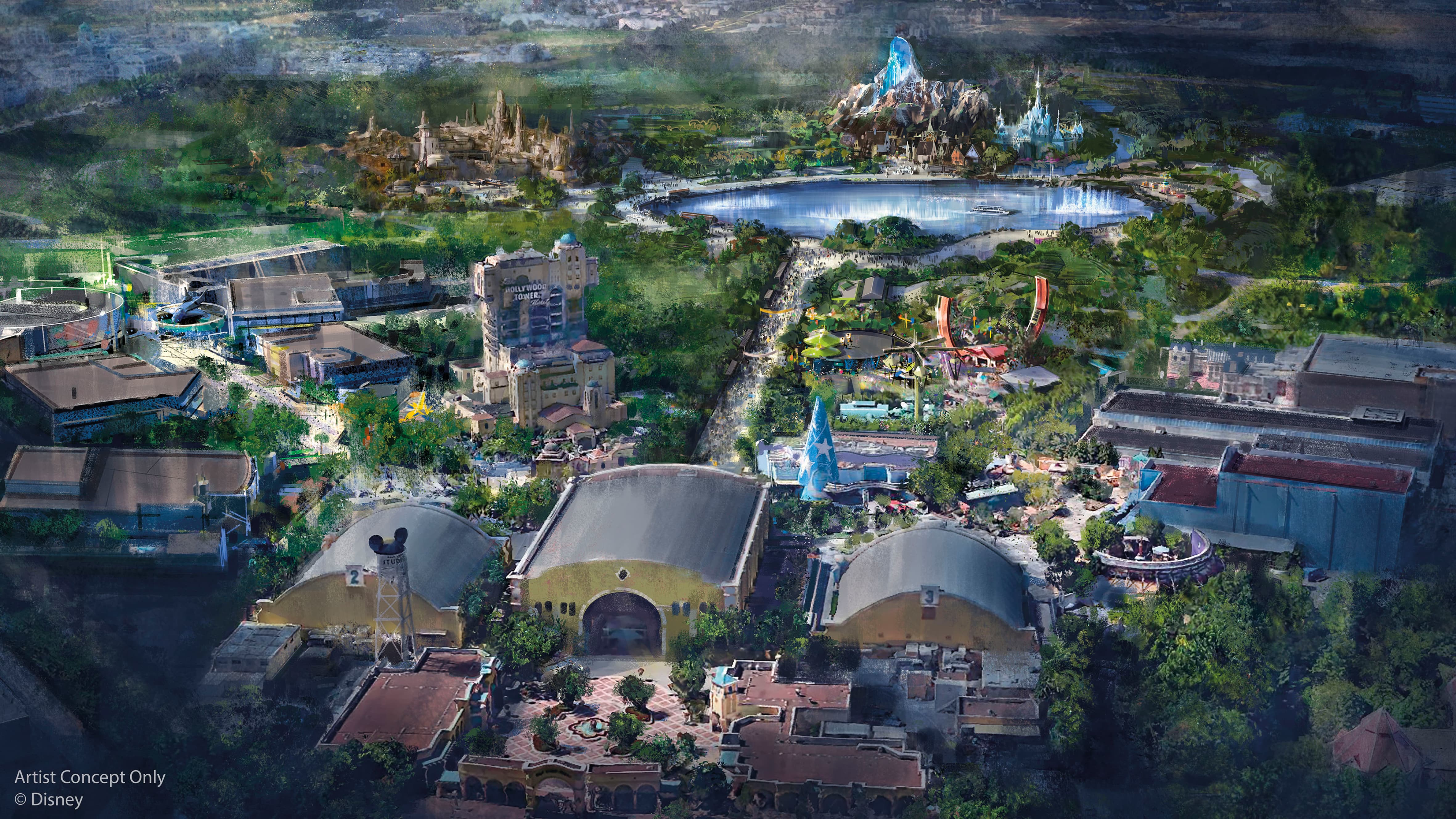 Trois nouvelles zones vont voir le jour dans le parc The Walt Disney Studios.