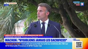 Bormes-les-Mimosas : Emmanuel Macron présent pour les commémorations 