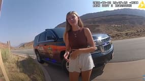 Les images de la caméra embarquée d'un officier de l'Utah intervenu pour la dispute entre Gabrielle Petito et Brian Laundry, le 12 août 2021.