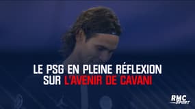 Le PSG en pleine réflexion sur l'avenir de Cavani