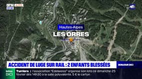 Deux jeunes filles blessées dans un accident de luge sur rail à la station des Orres