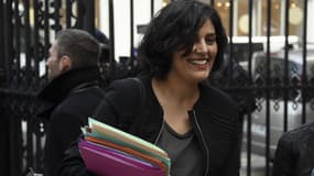 Myriam El Khomri avant le Bureau national du PS