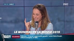 Fou rire sur le plateau de "Bourdin Direct" à cause du "Mondial de la moule" 