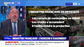L'industrie française tourne au ralenti 