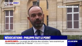 Édouard Philippe annonce une réunion vendredi matin avec les syndicats pour évoquer le financement de la réforme des retraites