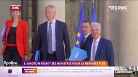 Emmanuel Macron réunit son équipe gouvernementale à l'Elysée pour un dernier Conseil des ministres ce jeudi