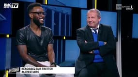 Vestiaire - Pascal Chimbonda imite la danse de Zidane après la victoire contre le Brésil en 2006