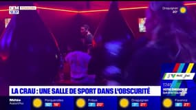 La Crau: une salle de sport dans l'obscurité