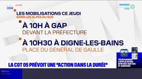 Réforme des retraites: des manifestations organisées dans les Alpes-du-Sud