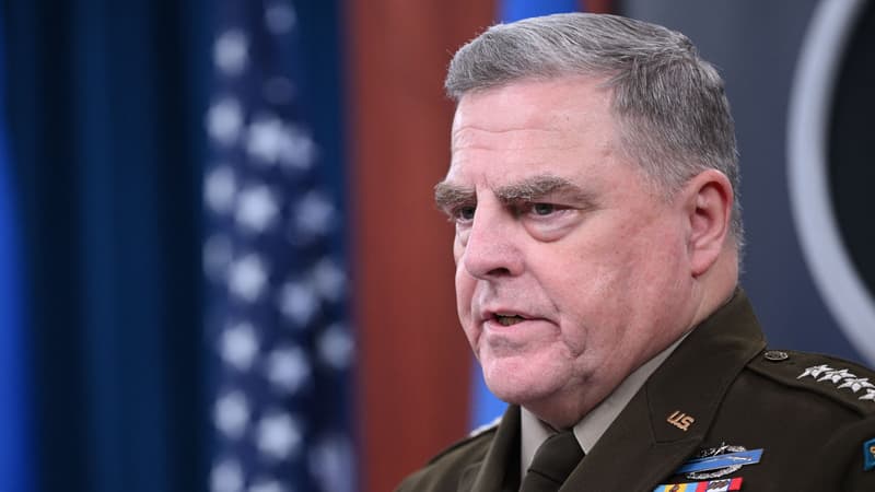 Le général Mark Milley, chef d'état-major américain, au Pentagone le 16 novembre 2022