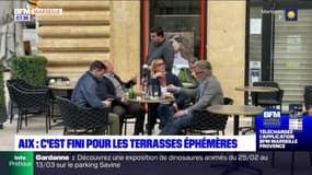 Aix-en-Provence: fin des terrasses éphémères