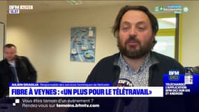 Fibre à Veynes: "un vrai plus" pour le télétravail