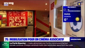 Paris: mobilisation pour un cinéma associatif