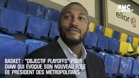 Basket : "Objectif playoffs" pour Diaw qui évoque son nouveau rôle de président de Boulogne-Levallois