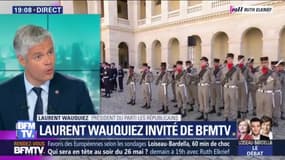 Laurent Wauquiez: "Une armée européenne, ça n'a pas de sens"