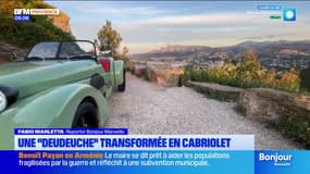 Une " deudeuche " tranformée en cabriolet 