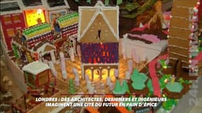 Londres: des architectes, designers et ingénieurs imaginent une cité du futur en pain d'épice !