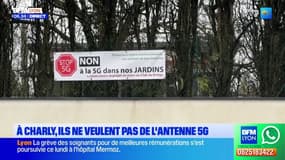 Rhône: à Charly, des habitants ne veulent pas de l'antenne 5G