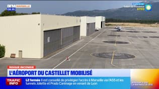 Risque incendie : l'aéroport du Castellet mobilisé 