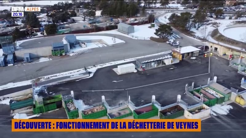 DÉCOUVERTE : Le fonctionnement de la déchetterie de Veynes