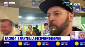 Ligue 1: la déception des supporters après la défaite du Racing