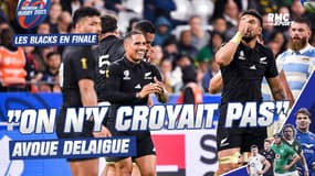 Argentine 6-44 Nouvelle-Zélande: "On n'y croyait pas", Delaigue un peu surpris par les blacks en finale